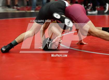 Thumbnail 3 in Woodrow Wilson vs Santa Paula (CIF Southern Section Wrestling Championships) photogallery.