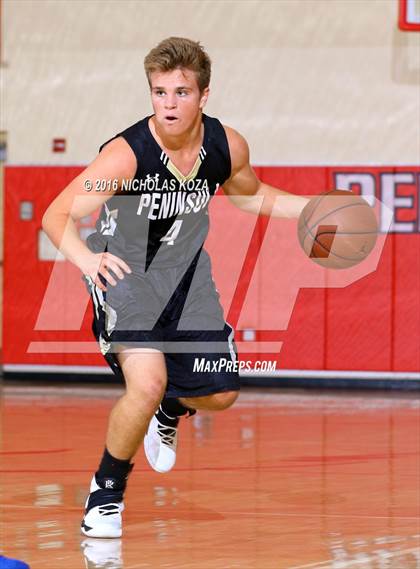 Thumbnail 2 in Peninsula vs. Santa Margarita (Pacific Shores Tournament) photogallery.