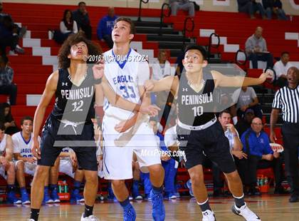 Thumbnail 1 in Peninsula vs. Santa Margarita (Pacific Shores Tournament) photogallery.