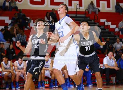 Thumbnail 2 in Peninsula vs. Santa Margarita (Pacific Shores Tournament) photogallery.