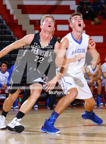 Thumbnail 2 in Peninsula vs. Santa Margarita (Pacific Shores Tournament) photogallery.