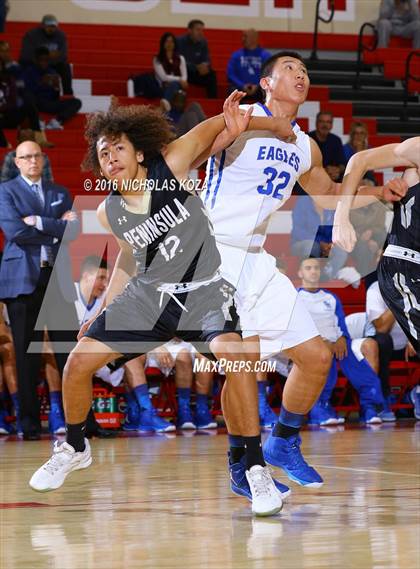 Thumbnail 1 in Peninsula vs. Santa Margarita (Pacific Shores Tournament) photogallery.