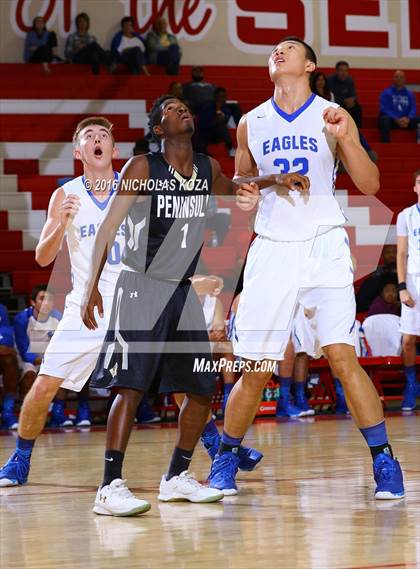 Thumbnail 1 in Peninsula vs. Santa Margarita (Pacific Shores Tournament) photogallery.