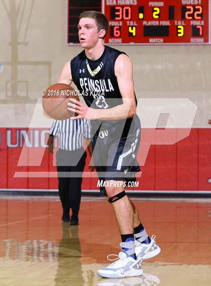 Thumbnail 1 in Peninsula vs. Santa Margarita (Pacific Shores Tournament) photogallery.