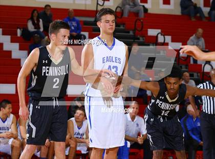 Thumbnail 3 in Peninsula vs. Santa Margarita (Pacific Shores Tournament) photogallery.