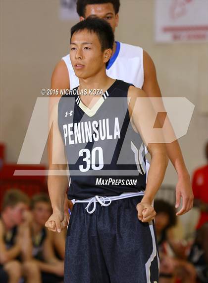 Thumbnail 1 in Peninsula vs. Santa Margarita (Pacific Shores Tournament) photogallery.