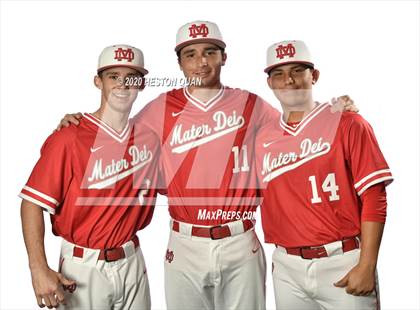 Thumbnail 3 in Trinity League Baseball Media Day - Mater Dei photogallery.