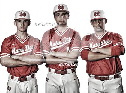 Thumbnail 3 in Trinity League Baseball Media Day - Mater Dei photogallery.