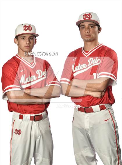 Thumbnail 1 in Trinity League Baseball Media Day - Mater Dei photogallery.