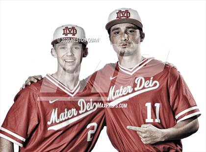 Thumbnail 1 in Trinity League Baseball Media Day - Mater Dei photogallery.