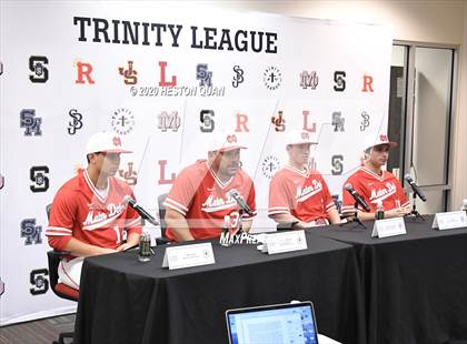 Thumbnail 2 in Trinity League Baseball Media Day - Mater Dei photogallery.