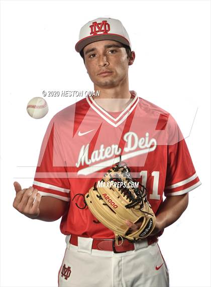 Thumbnail 1 in Trinity League Baseball Media Day - Mater Dei photogallery.