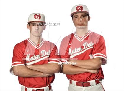 Thumbnail 2 in Trinity League Baseball Media Day - Mater Dei photogallery.