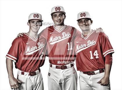 Thumbnail 1 in Trinity League Baseball Media Day - Mater Dei photogallery.