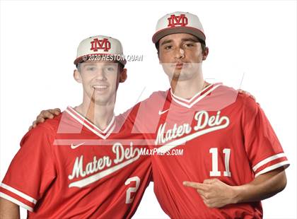 Thumbnail 3 in Trinity League Baseball Media Day - Mater Dei photogallery.