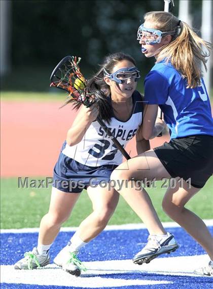 Thumbnail 3 in Glastonbury @ Staples (CIAC Class L Quarterfinal) photogallery.