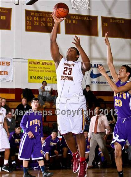 Thumbnail 3 in Clarkstown North vs Mt. Vernon (Section 1 Class AA 1st Round) photogallery.