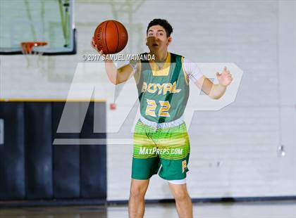 Thumbnail 3 in  Calabasas vs  Royal (West Valley Tip-Off) photogallery.