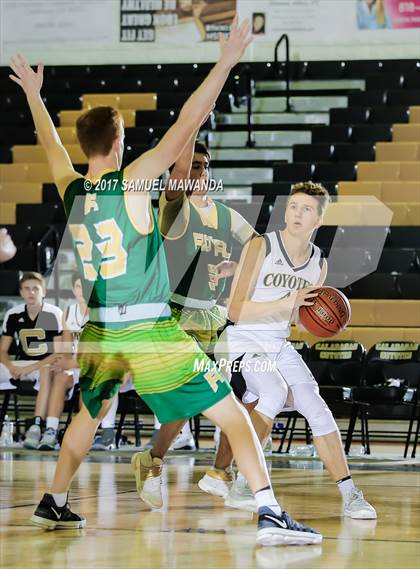 Thumbnail 2 in  Calabasas vs  Royal (West Valley Tip-Off) photogallery.