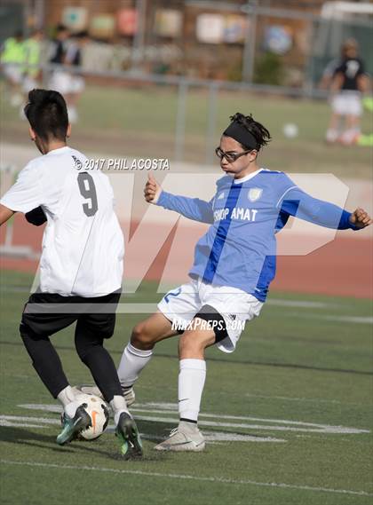 Thumbnail 3 in Bishop Amat vs St. Pius X-St. Matthias Academy photogallery.