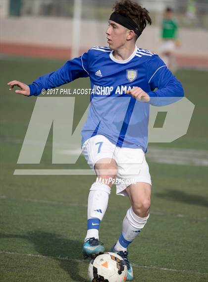 Thumbnail 3 in Bishop Amat vs St. Pius X-St. Matthias Academy photogallery.