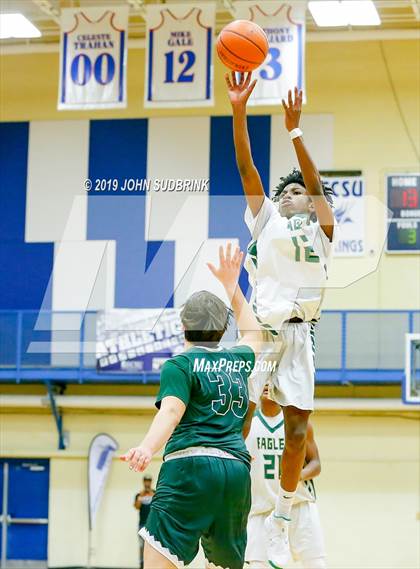 Thumbnail 2 in Bishop Sullivan Catholic vs Northeastern (Robert L. Vaughan Border Clash Basketball Invitational) photogallery.