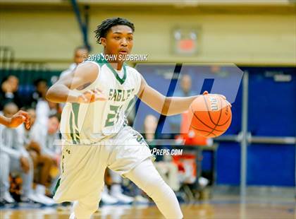 Thumbnail 3 in Bishop Sullivan Catholic vs Northeastern (Robert L. Vaughan Border Clash Basketball Invitational) photogallery.