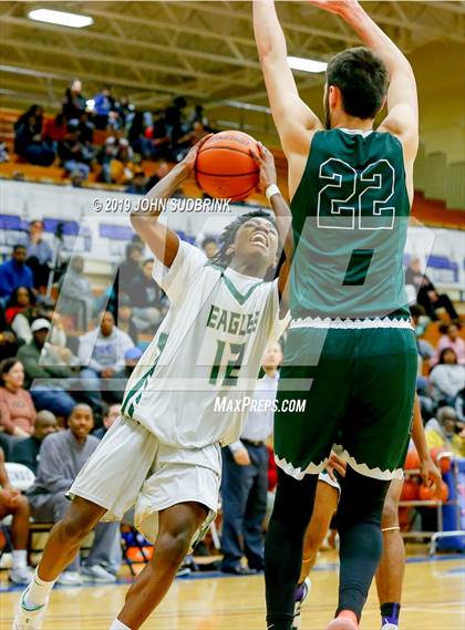 Thumbnail 1 in Bishop Sullivan Catholic vs Northeastern (Robert L. Vaughan Border Clash Basketball Invitational) photogallery.