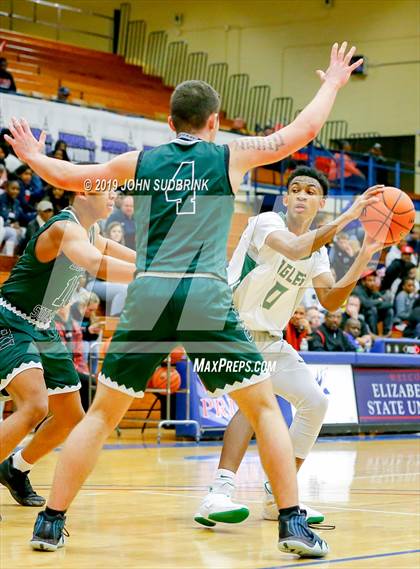 Thumbnail 3 in Bishop Sullivan Catholic vs Northeastern (Robert L. Vaughan Border Clash Basketball Invitational) photogallery.