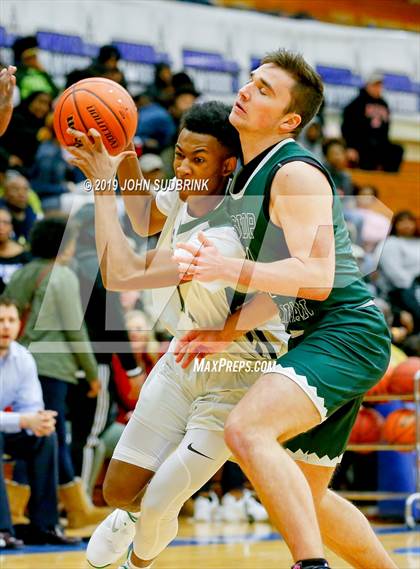 Thumbnail 3 in Bishop Sullivan Catholic vs Northeastern (Robert L. Vaughan Border Clash Basketball Invitational) photogallery.