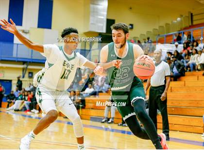 Thumbnail 2 in Bishop Sullivan Catholic vs Northeastern (Robert L. Vaughan Border Clash Basketball Invitational) photogallery.
