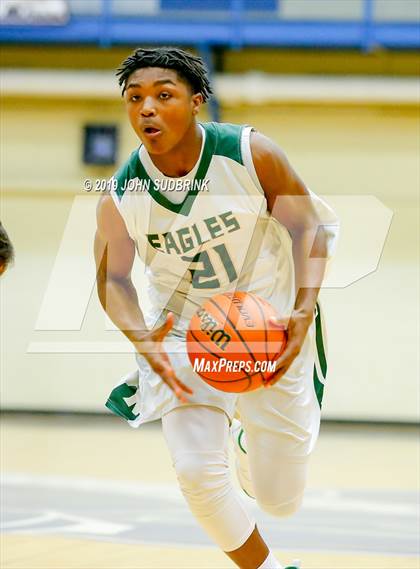 Thumbnail 2 in Bishop Sullivan Catholic vs Northeastern (Robert L. Vaughan Border Clash Basketball Invitational) photogallery.