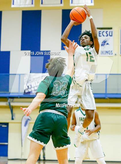 Thumbnail 1 in Bishop Sullivan Catholic vs Northeastern (Robert L. Vaughan Border Clash Basketball Invitational) photogallery.