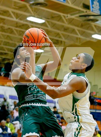 Thumbnail 1 in Bishop Sullivan Catholic vs Northeastern (Robert L. Vaughan Border Clash Basketball Invitational) photogallery.