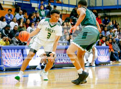 Thumbnail 1 in Bishop Sullivan Catholic vs Northeastern (Robert L. Vaughan Border Clash Basketball Invitational) photogallery.
