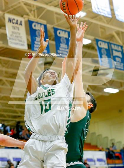 Thumbnail 1 in Bishop Sullivan Catholic vs Northeastern (Robert L. Vaughan Border Clash Basketball Invitational) photogallery.