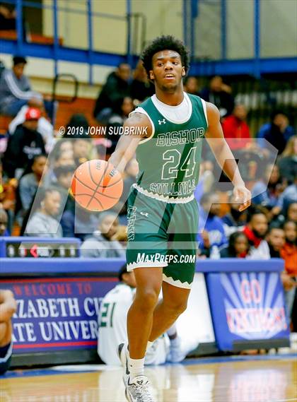 Thumbnail 1 in Bishop Sullivan Catholic vs Northeastern (Robert L. Vaughan Border Clash Basketball Invitational) photogallery.