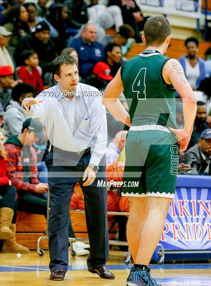 Thumbnail 2 in Bishop Sullivan Catholic vs Northeastern (Robert L. Vaughan Border Clash Basketball Invitational) photogallery.