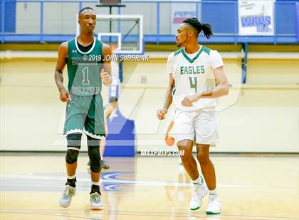 Thumbnail 3 in Bishop Sullivan Catholic vs Northeastern (Robert L. Vaughan Border Clash Basketball Invitational) photogallery.