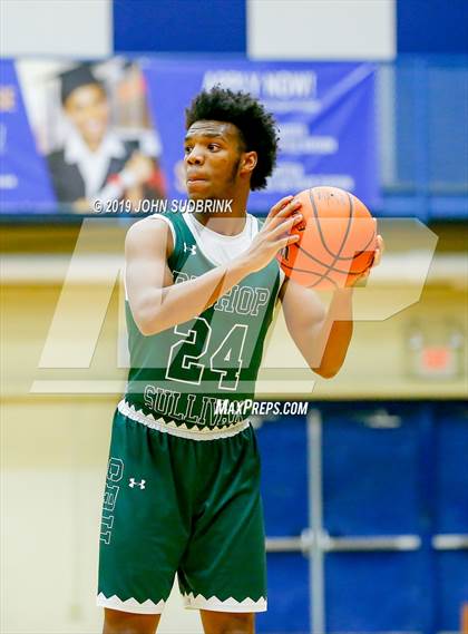Thumbnail 3 in Bishop Sullivan Catholic vs Northeastern (Robert L. Vaughan Border Clash Basketball Invitational) photogallery.