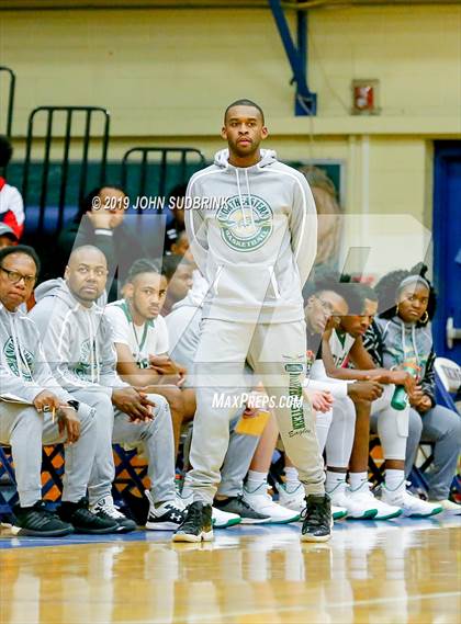 Thumbnail 1 in Bishop Sullivan Catholic vs Northeastern (Robert L. Vaughan Border Clash Basketball Invitational) photogallery.