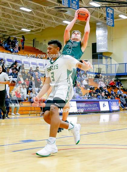 Thumbnail 3 in Bishop Sullivan Catholic vs Northeastern (Robert L. Vaughan Border Clash Basketball Invitational) photogallery.