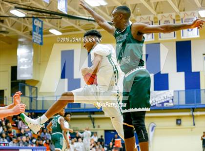 Thumbnail 3 in Bishop Sullivan Catholic vs Northeastern (Robert L. Vaughan Border Clash Basketball Invitational) photogallery.