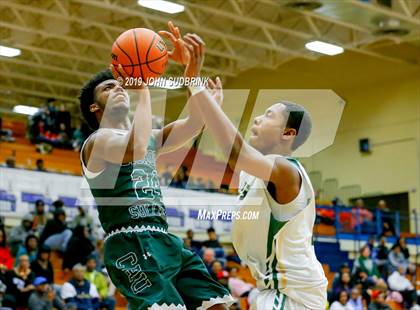 Thumbnail 2 in Bishop Sullivan Catholic vs Northeastern (Robert L. Vaughan Border Clash Basketball Invitational) photogallery.