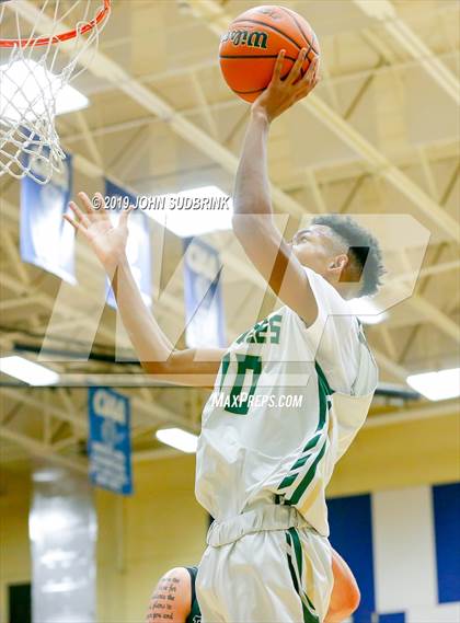 Thumbnail 1 in Bishop Sullivan Catholic vs Northeastern (Robert L. Vaughan Border Clash Basketball Invitational) photogallery.