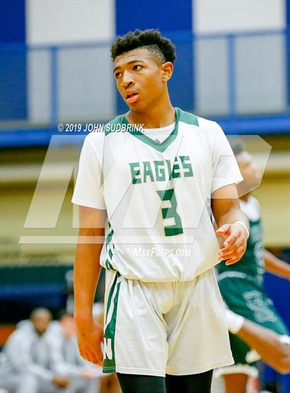 Thumbnail 3 in Bishop Sullivan Catholic vs Northeastern (Robert L. Vaughan Border Clash Basketball Invitational) photogallery.
