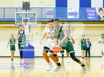 Thumbnail 2 in Bishop Sullivan Catholic vs Northeastern (Robert L. Vaughan Border Clash Basketball Invitational) photogallery.