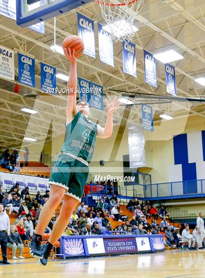 Thumbnail 3 in Bishop Sullivan Catholic vs Northeastern (Robert L. Vaughan Border Clash Basketball Invitational) photogallery.