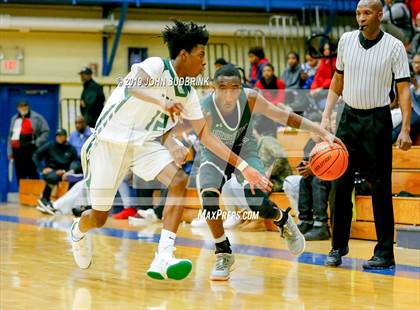 Thumbnail 2 in Bishop Sullivan Catholic vs Northeastern (Robert L. Vaughan Border Clash Basketball Invitational) photogallery.