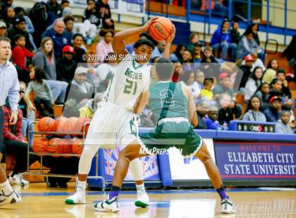 Thumbnail 2 in Bishop Sullivan Catholic vs Northeastern (Robert L. Vaughan Border Clash Basketball Invitational) photogallery.